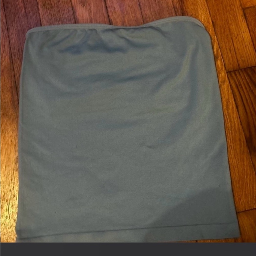 Classic Tube Top in Light Blue/green